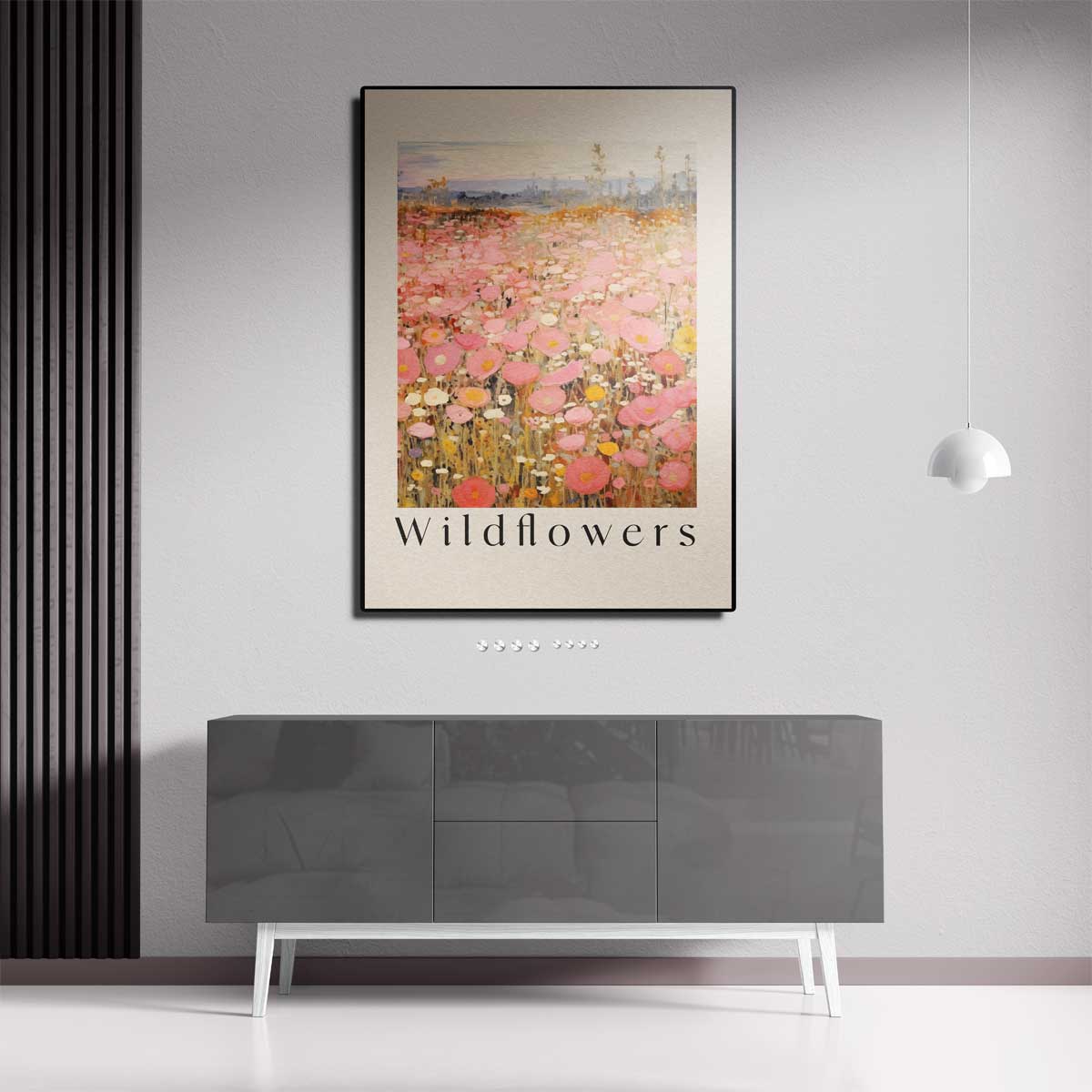 Velden vol Wilde Bloemen Kunstwerk-canvas-dibond-plexiglas-wanddecoratie-WallArtistic