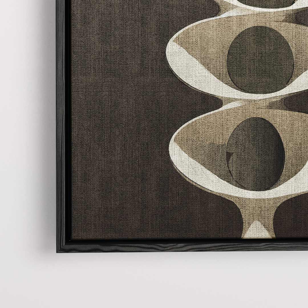 Abstracte Spiralen Kunstwerk-canvas-dibond-plexiglas-wanddecoratie-WallArtistic