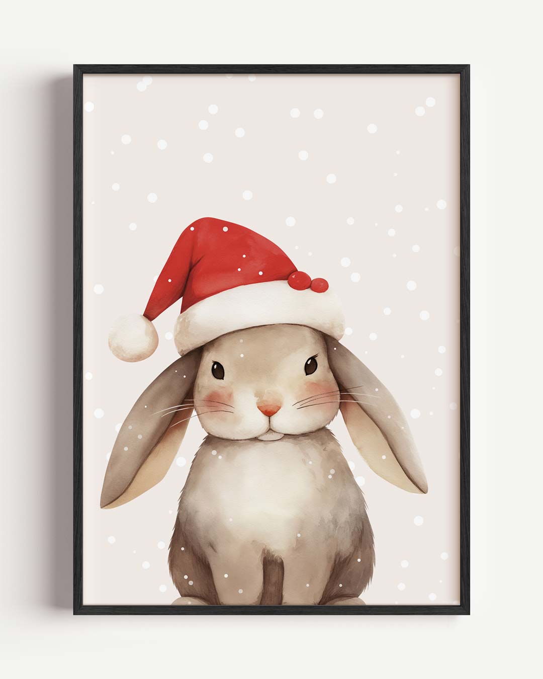 Kerstkonijn Poster
