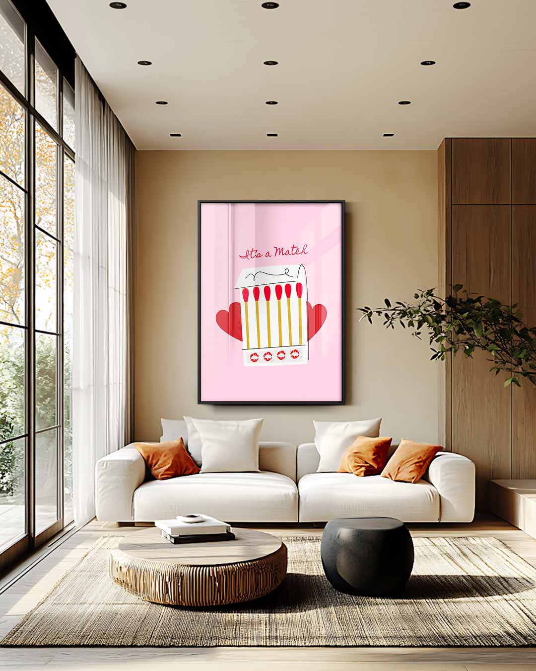 Liefdevolle Lucifers Kunstwerk-canvas-dibond-plexiglas-wanddecoratie-WallArtistic