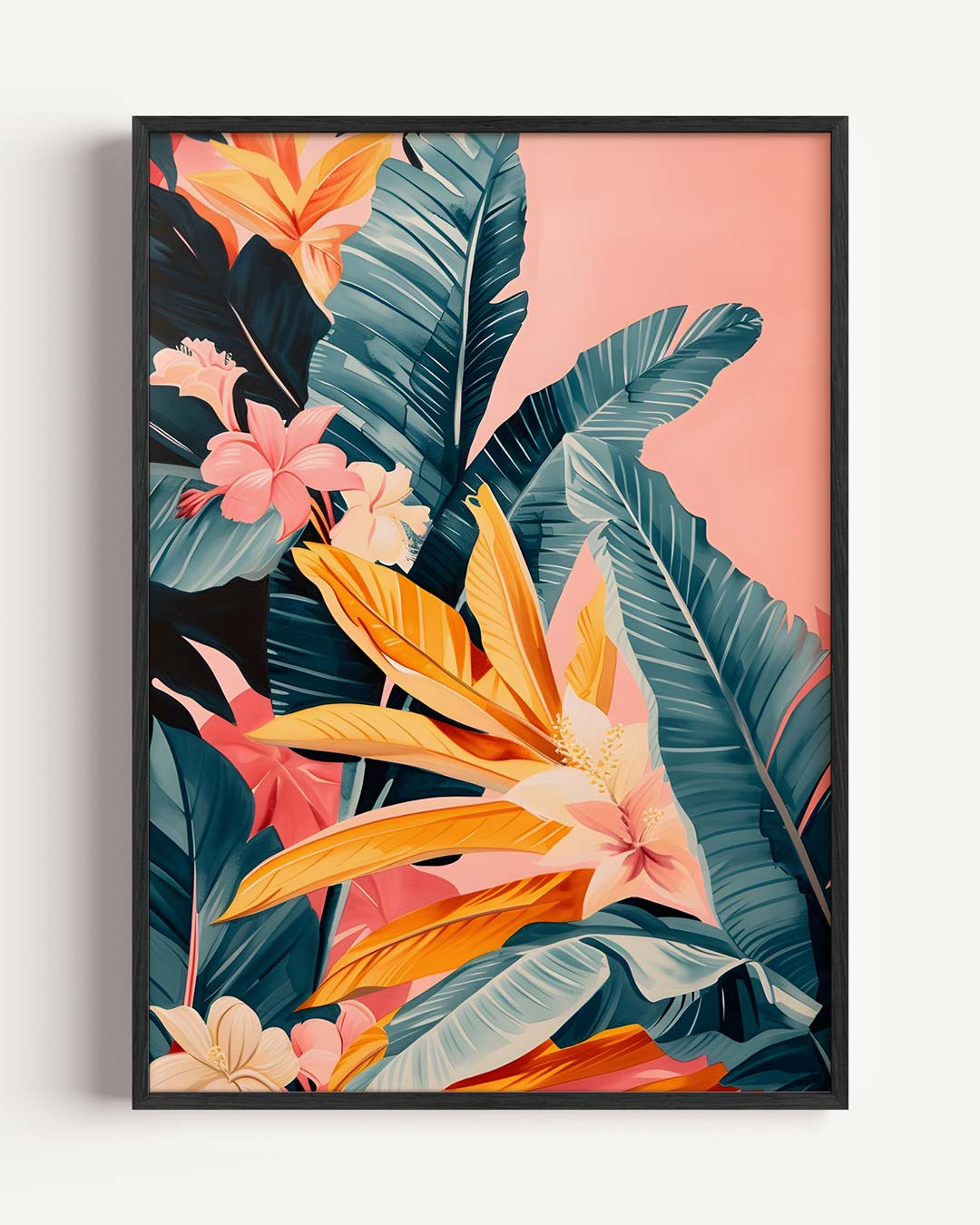 Tropische Bloemenpracht Poster