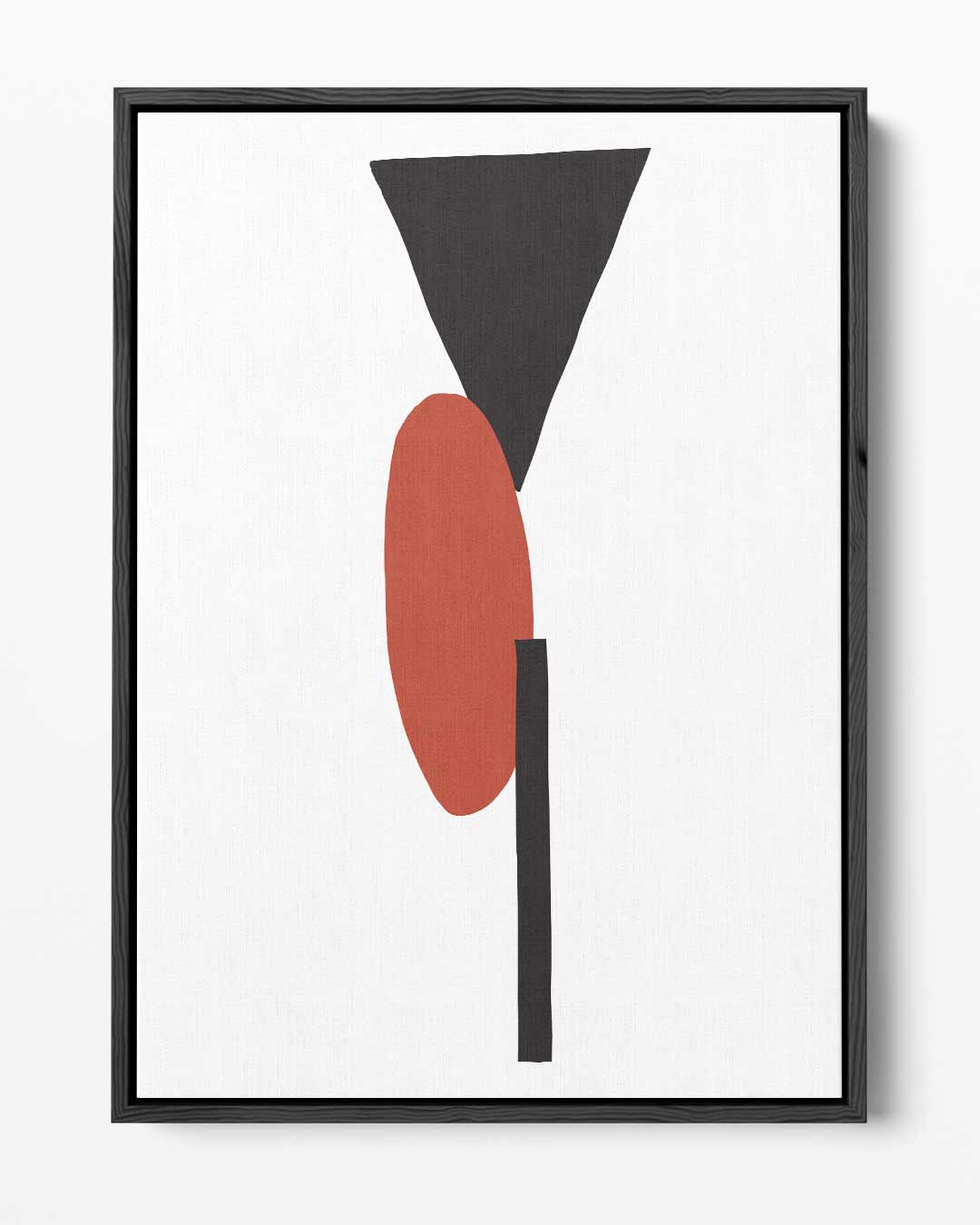 Modern Geometrisch Contrast Kunstwerk-canvas-dibond-plexiglas-wanddecoratie-WallArtistic