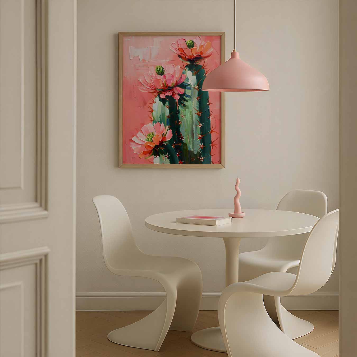 Bloeiende Cactus Droom Poster