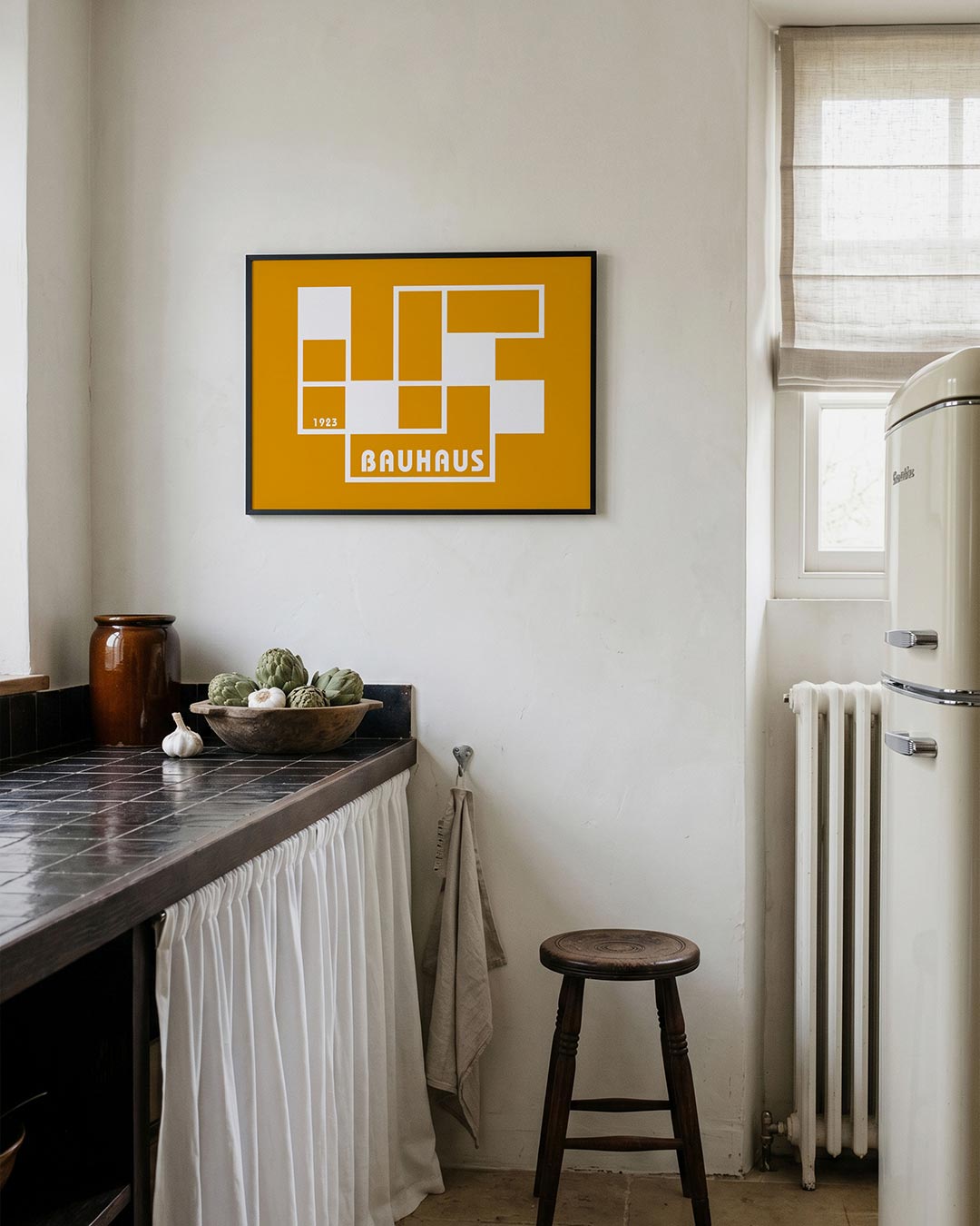 Vorm en kleurvlakken Poster