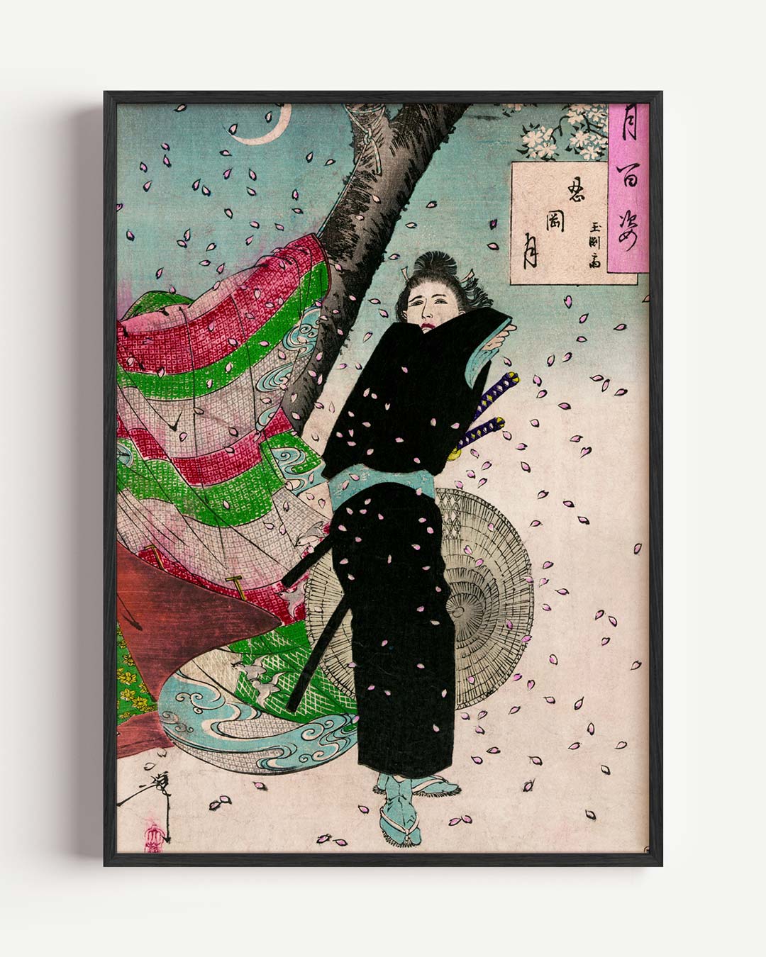 Japanse Romantiek in Bloesem Poster
