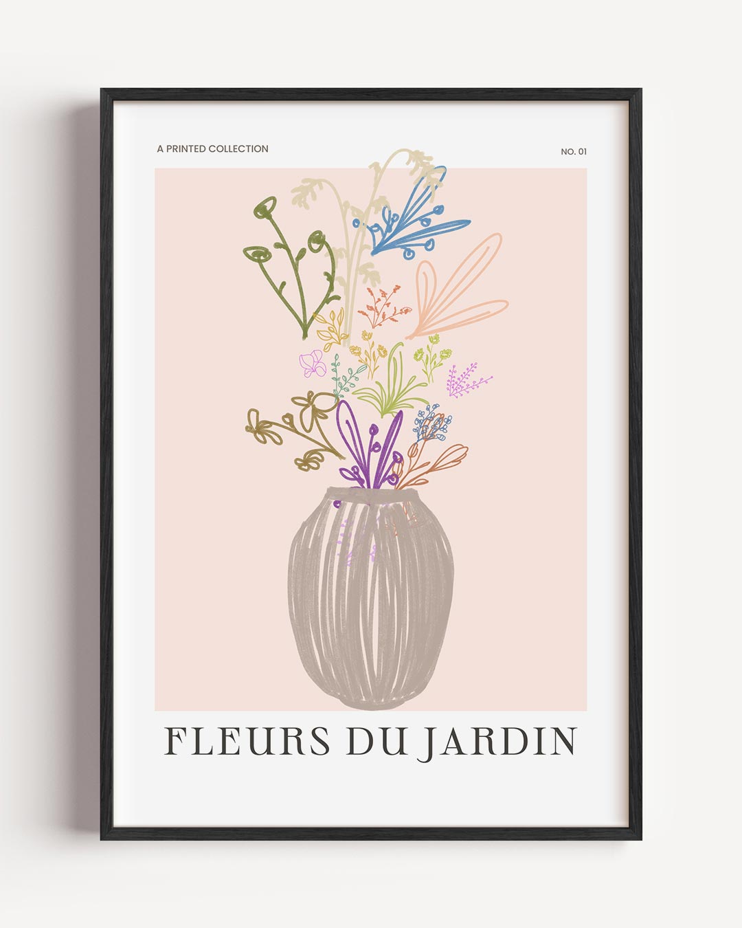 Fleurs du Jardin Bloemenposter-WallArtistic