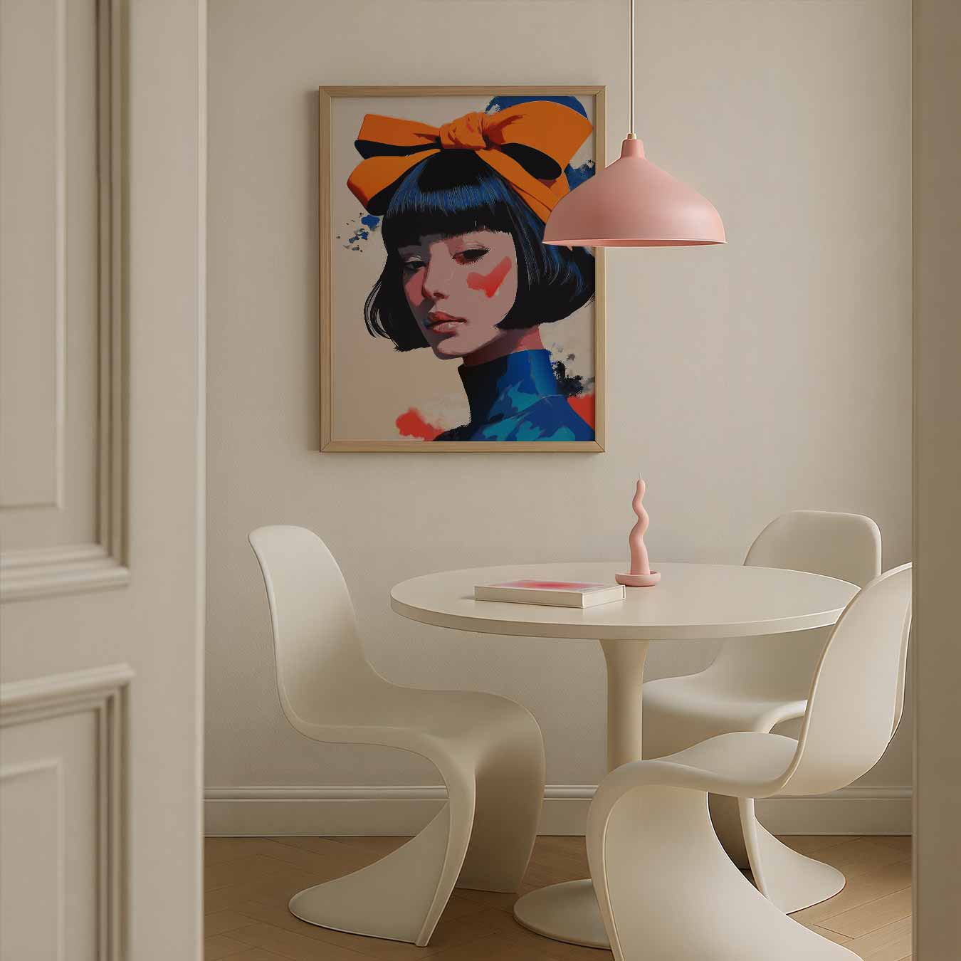 Stijlvolle Retro Portretposter