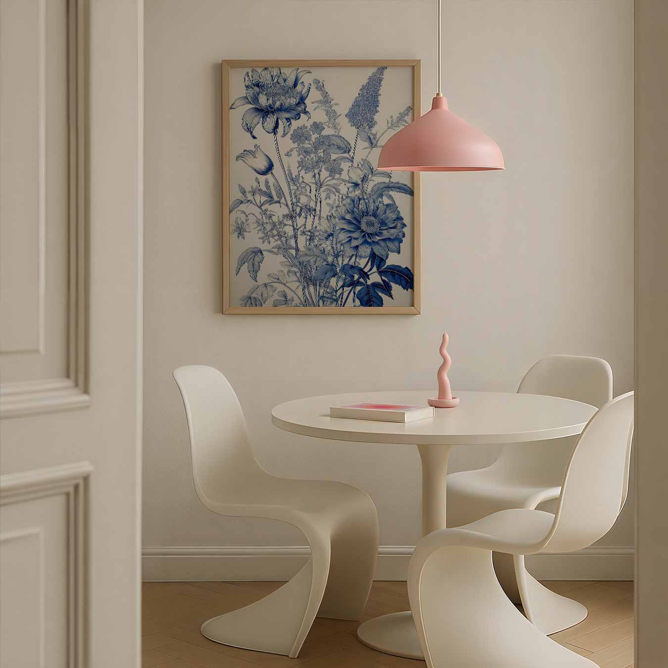 Elegante Bloemenpracht Poster