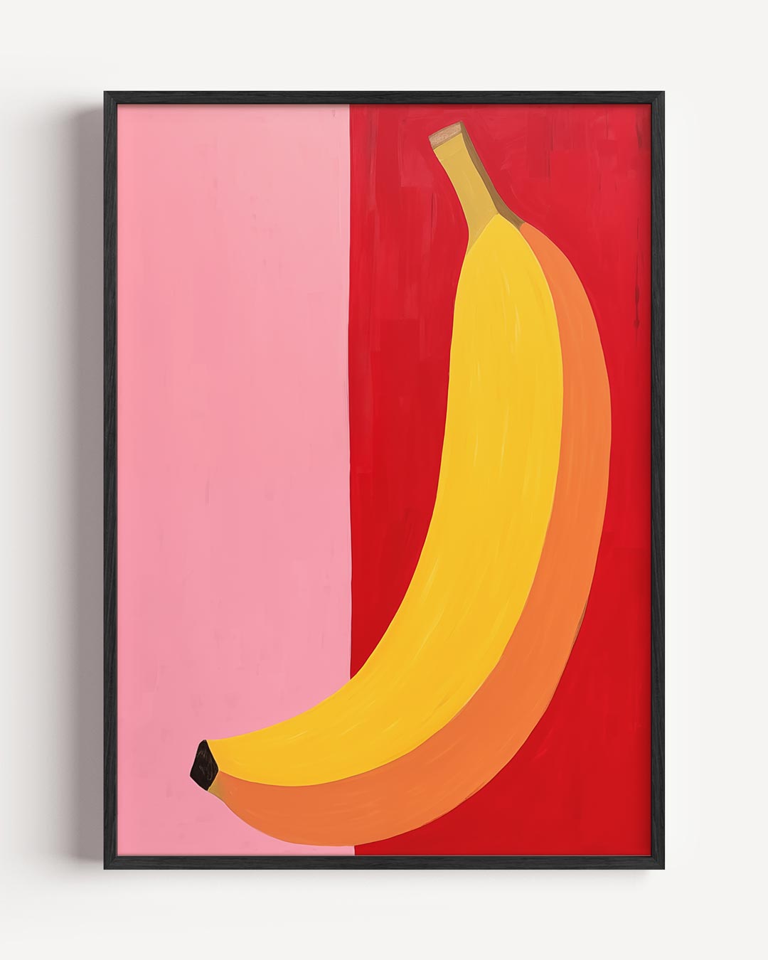 Vrolijke Banaan Poster-WallArtistic