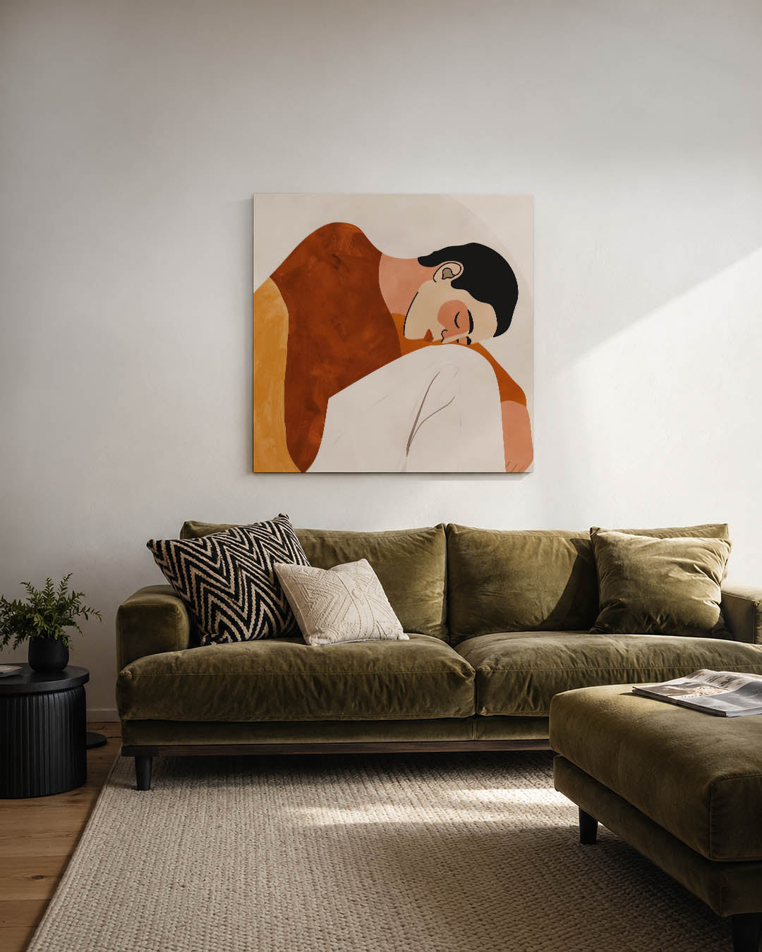 Gestileerde figuren Kunstwerk