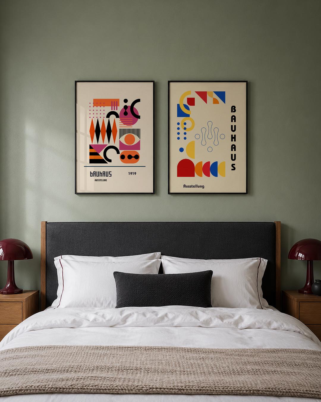 Vormen en kleurvlakken Posterset