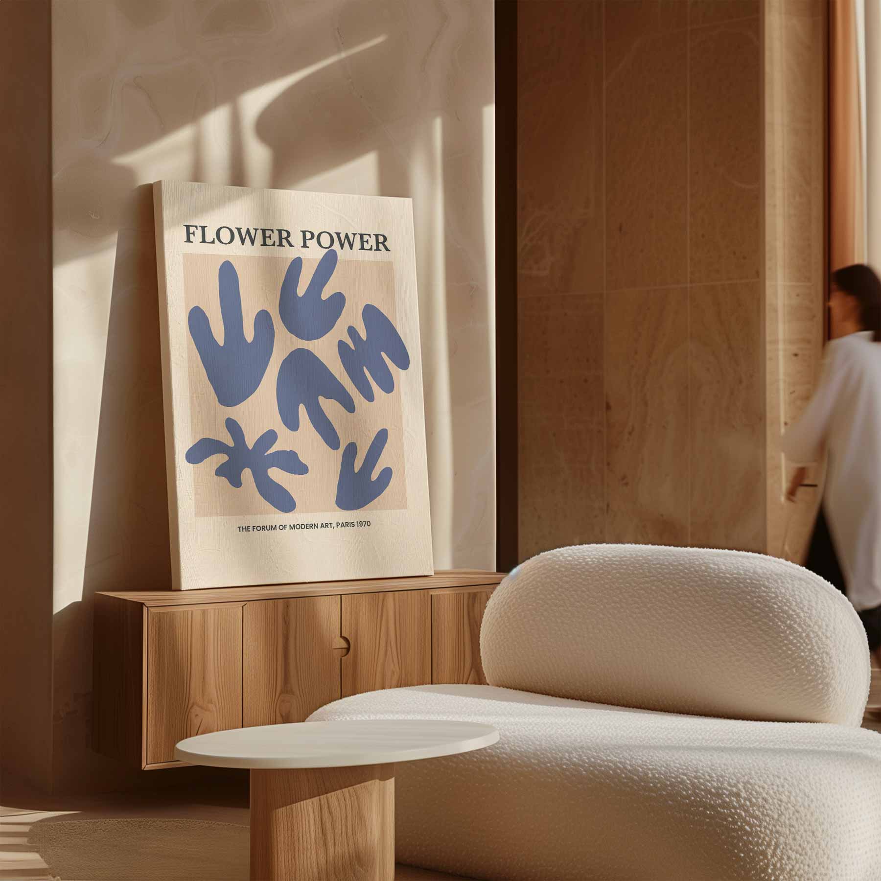 Flower Power Kunstposter