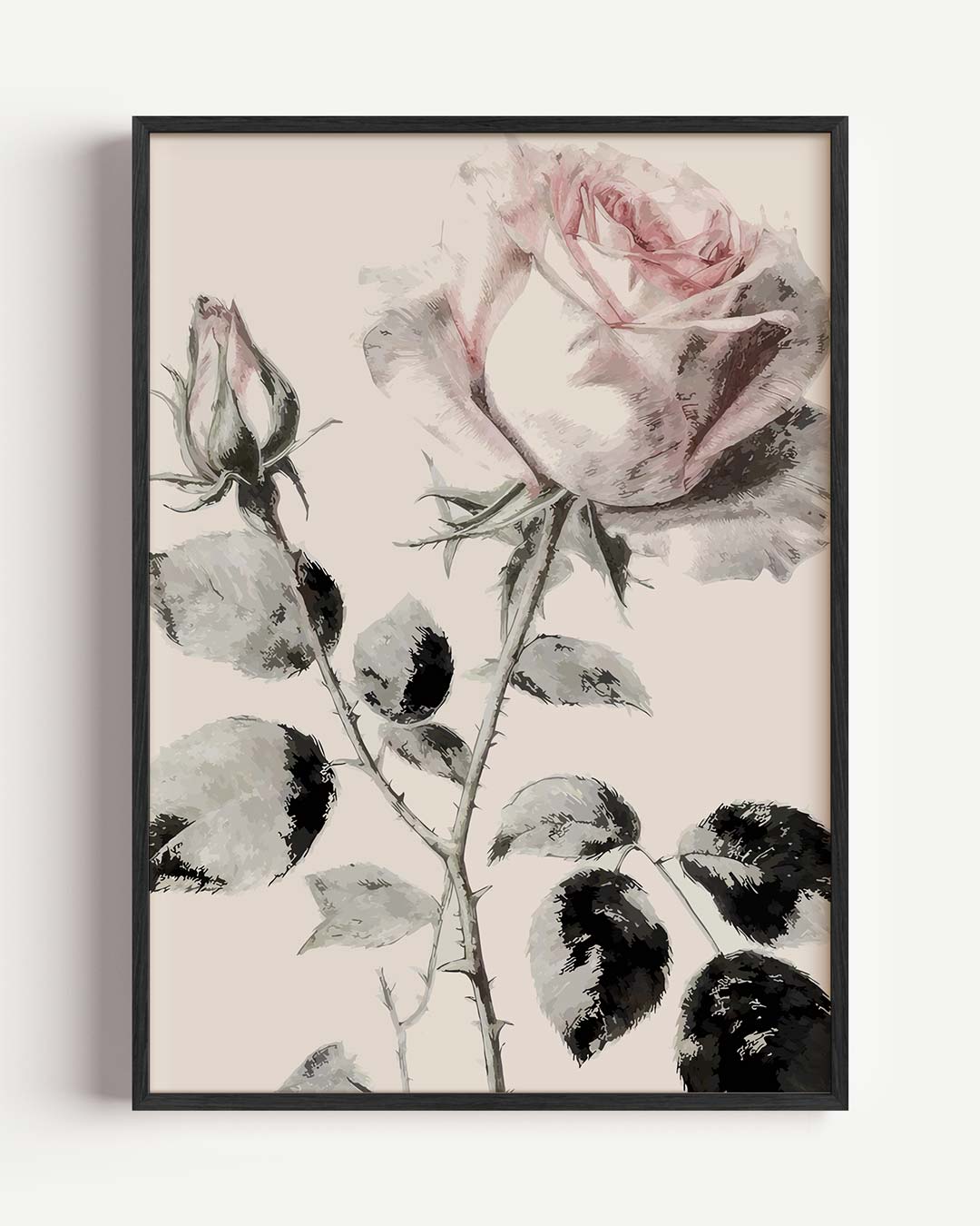Romantische Rozen Poster