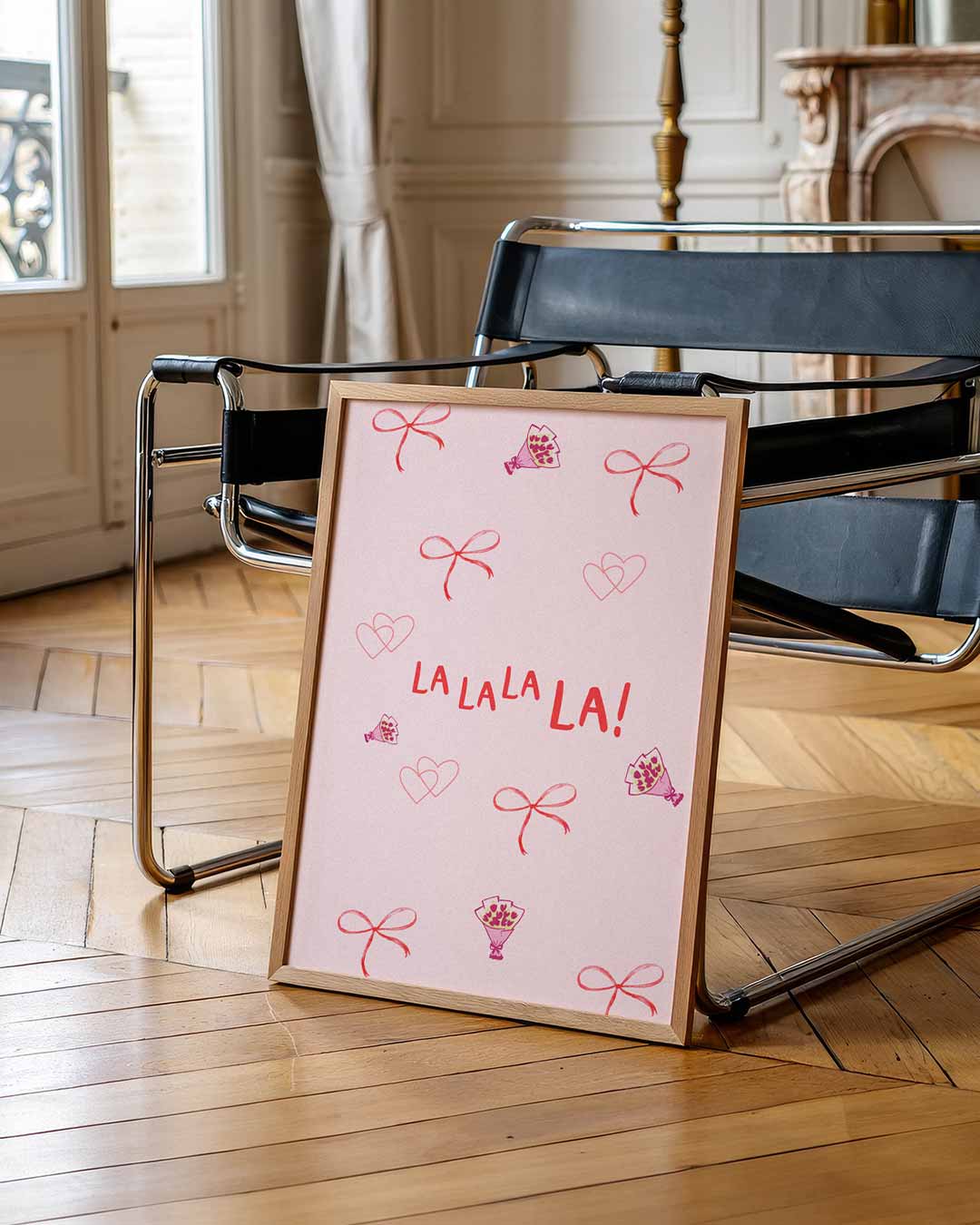 Vrolijke La La La Poster