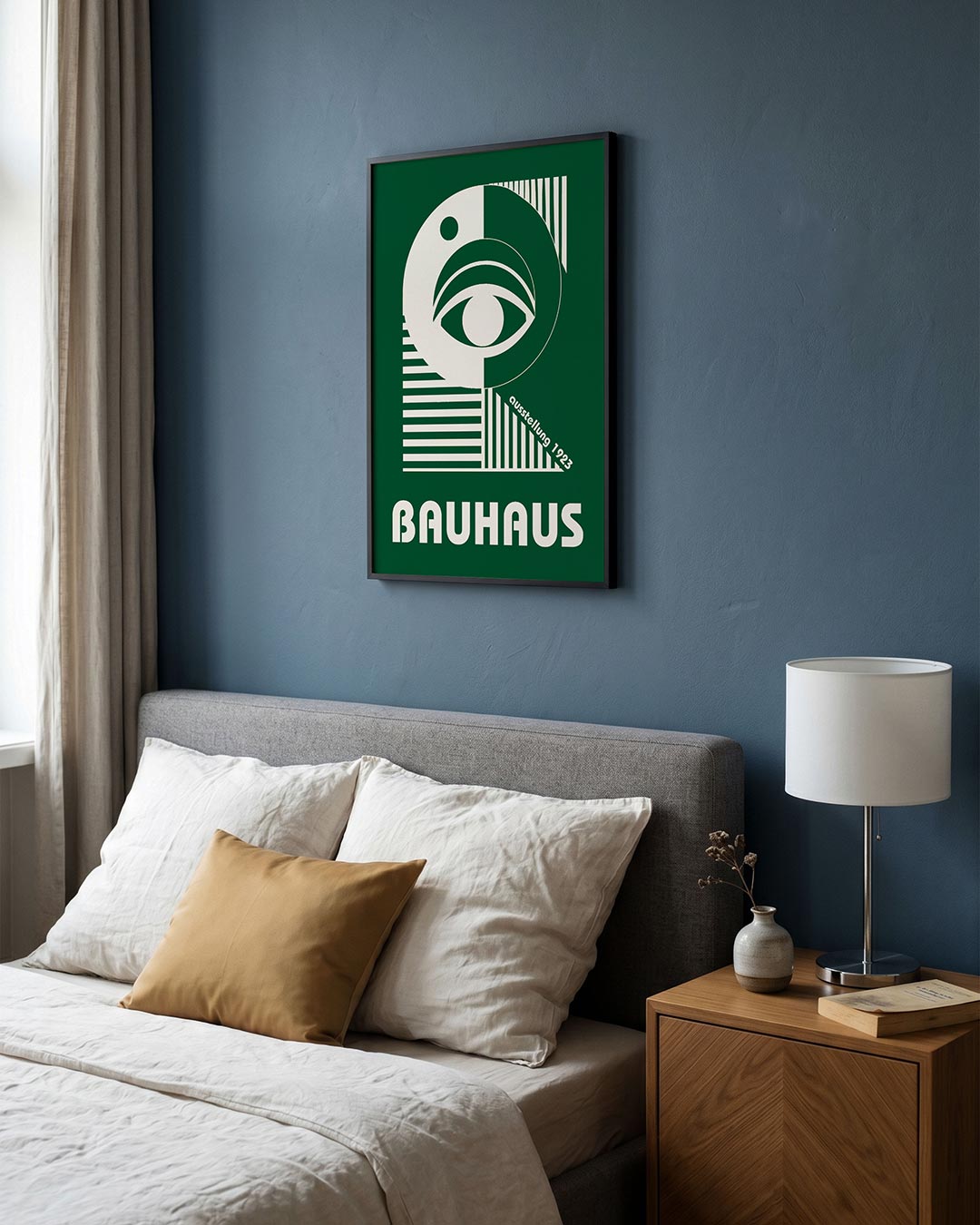 Oog en lijnen Poster