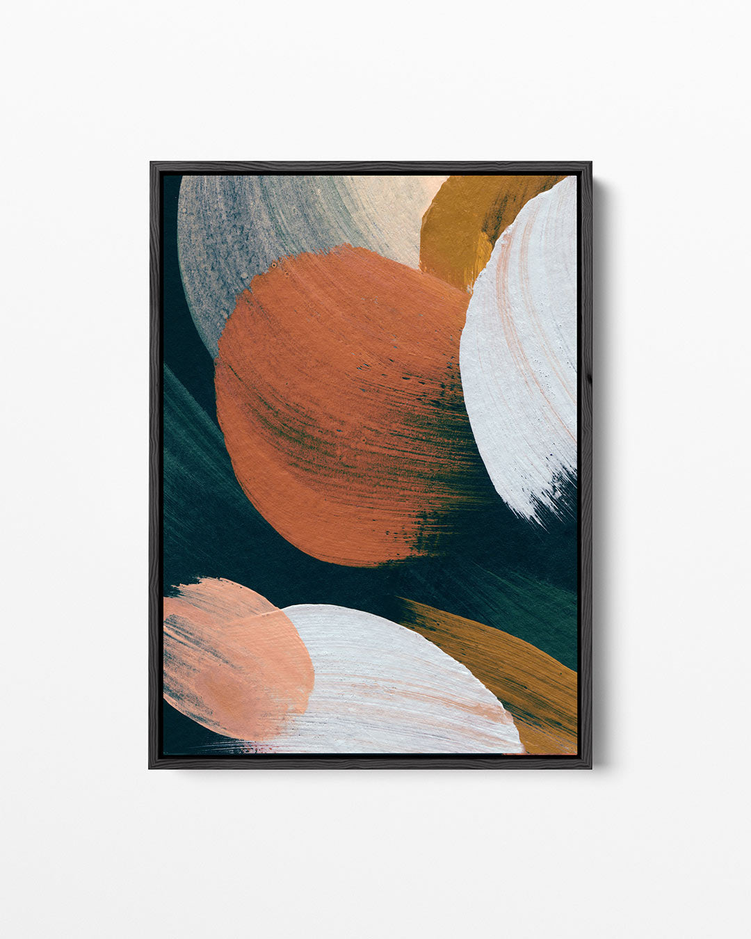Dynamische kleurvlakken Kunstwerk