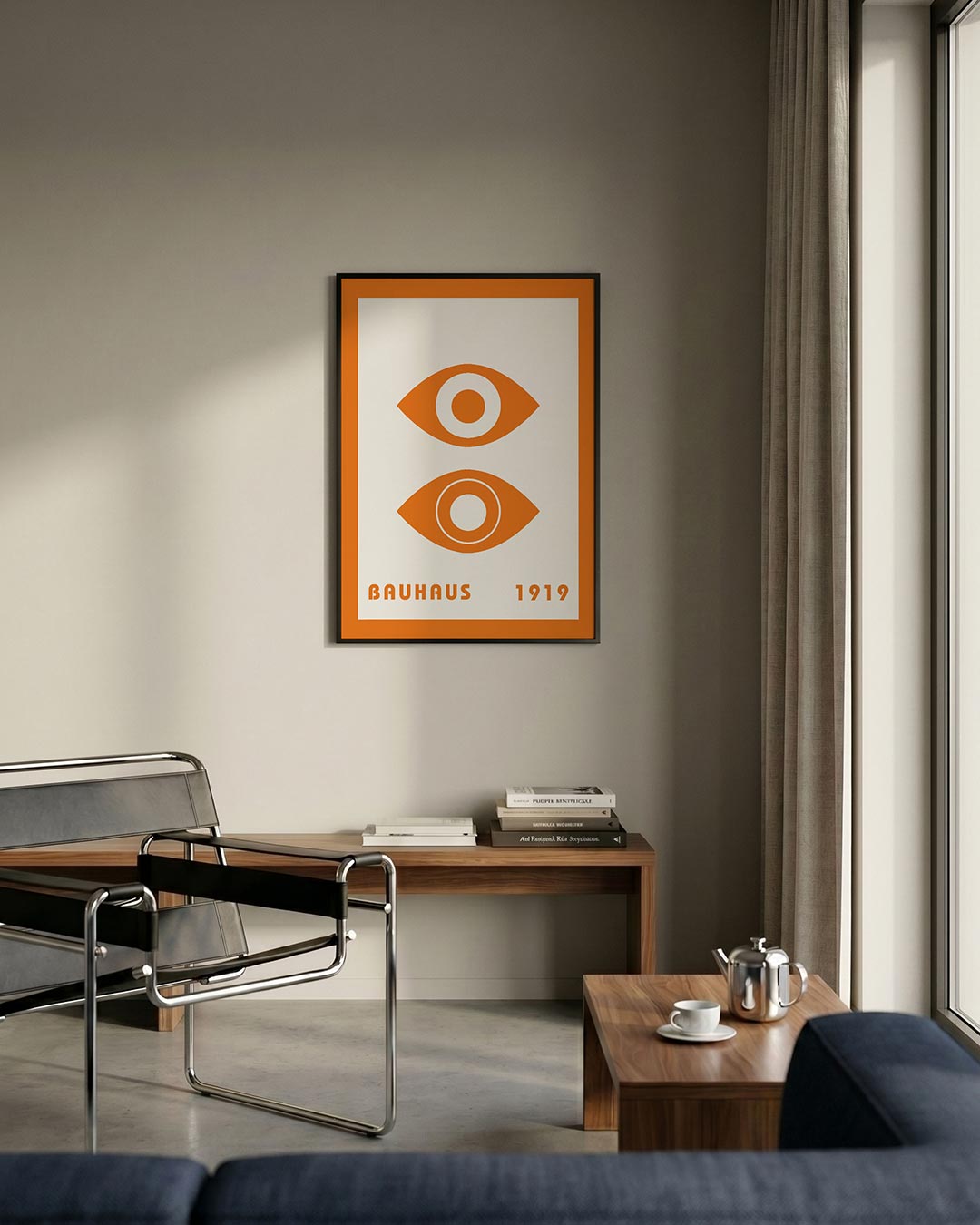 Oogvormen en kleur Poster