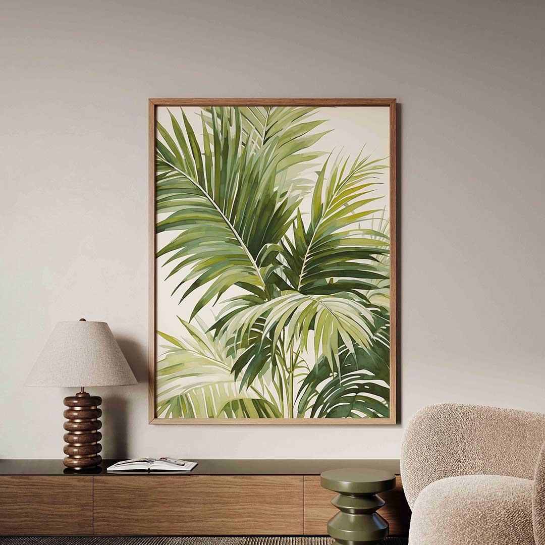 Groene bladeren Poster