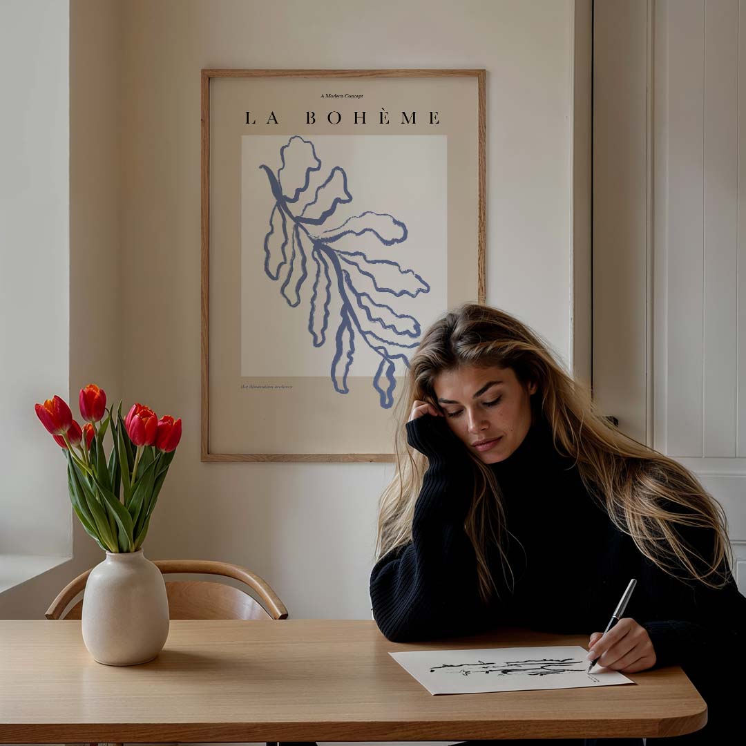 La Bohème Botanische Poster-WallArtistic