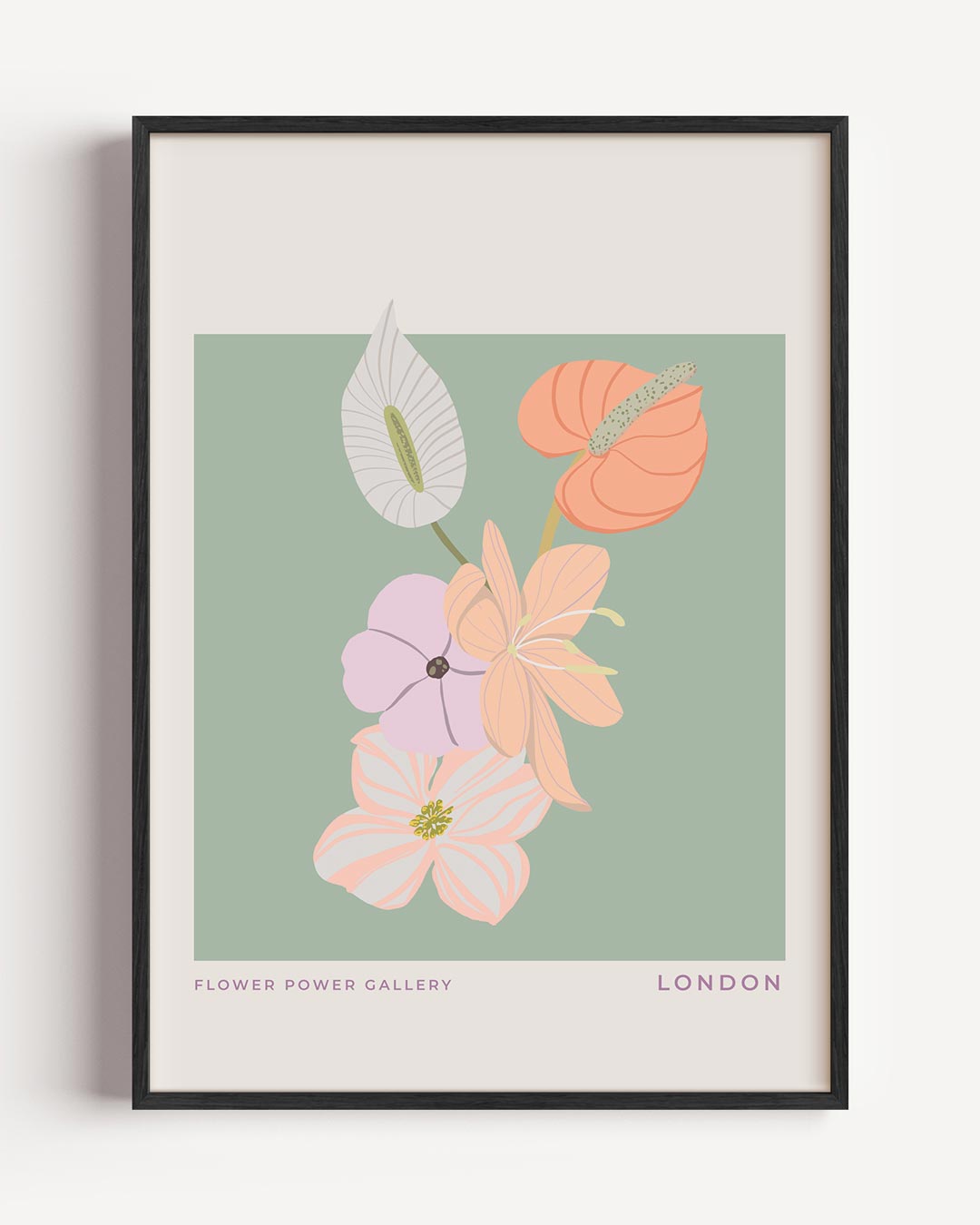 Bloemenpracht Design Poster-WallArtistic